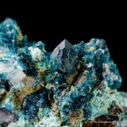 Veszelyite, Dongchuanite on Molybdenite