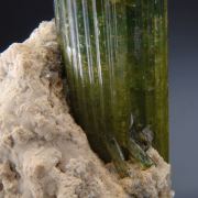 Elbaite tourmaline with Beryllonite 