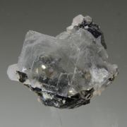 Fluorite with Acanthite, native Silver, Sphalerite etc.