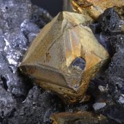 Chalcopyrite with Galena and Sphalerite