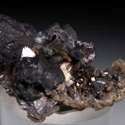 Apatite with Arsenopyrite, Sphalerite