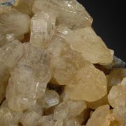 Cerussite -  prismatic stacked  crystals