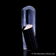 Beryl var. Aquamarine with Schorl