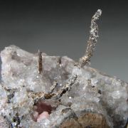 Silver with Rhodochrosite