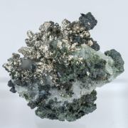 Silver with Calcite and Löllingite