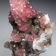 Apophyllite over Calcite with Quartz