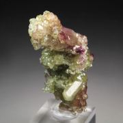gem bi-terminated VESUVIANITE bi-color