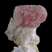 Rhodochrosite with Apatite, Fluorite, and Pyrite