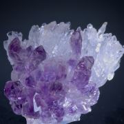 Amethyst on Quartz -unusual scepters