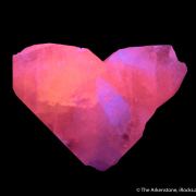 Manganoan Calcite - twinned (fluorescent)