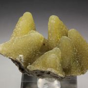 SMITHSONITE epimorph after CALCITE