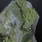 Duftite on Calcite