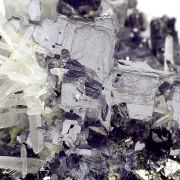 Galena, sphalerite, quartz
