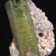 Elbaite tourmaline with Beryllonite 