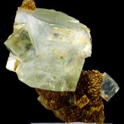 Fluorite, quartz MONGOLIA