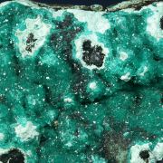 Dioptase on Chrysocolla