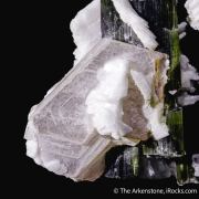 Elbaite Tourmaline with Lepidolite in Cleavelandite