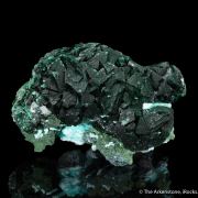 Primary Malachite on Chrysocolla