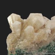 Plumboan Aragonite var. Tarnowitzite (fl)