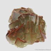 Fluorite with Hematite and Baryte- illustrated