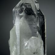 Quartz with Anatase and Chlorite Phantoms