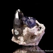 Smoky Quartz with Fluorite & Feldspar