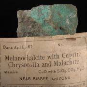 Melanochalcite/ Tenorite with Cuprite Chrysocolla etc
