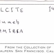 Calcite (Fluorescent) with Duftite