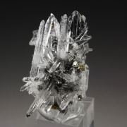 BOULANGERITE, QUARTZ