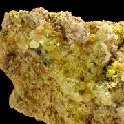 Opal var. hyalite CRAZY FLUORESCENCE