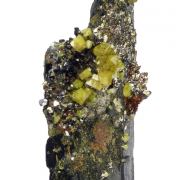 Zircon, aegirine, titanite, magnetite