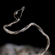Silver with Calcite