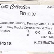 Brucite (circa 1800s)