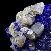 Cerussite, azurite