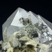 Quartz with Siderite and Pyrite