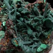 Malachite after Azurite