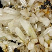 Danburite with Bornite