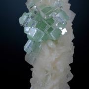 Apophyllite on Stilbite finger -well pocket find