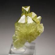 gem BRAZILIANITE, ALBITE