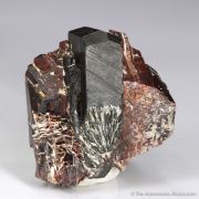 Tantalite-(Fe) with Tantalite-(Mn) - illustrated