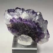 FLUORITE with PHANTOMS - border pattern