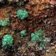 ANNABERGITE, DOLOMITE