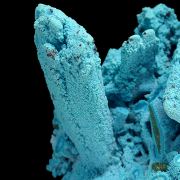 Chrysocolla, malachite, pseudo. after baryte