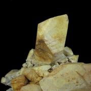 Anglesite With Cerussite, on Galena