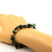 African Turquoise from Africa + African Turquoise Bracelet 8 mm Beads.