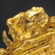 Or (cristaux fins) (3,18 grammes) / Localité - Serra do Caldeirao claims, Pontes e Lacerda, District de Jauru, Mato Grosso, Brésil