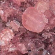 Smithsonite (variety cobaltoan) with Quartz and Pyrite