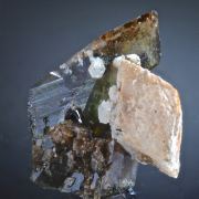 Titanite (Sphene) on Orthoclase with Adularia, Clinochlore etc.