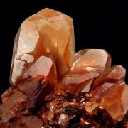 Calcite, hematite
