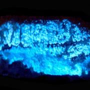 Cerussite, calcite